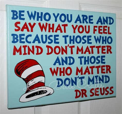 Be Who You Are Dr Seuss Quotes Quotesgram