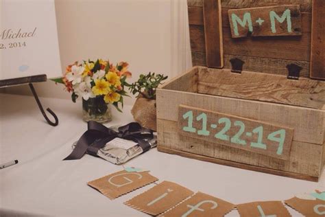 Editors handpick every product that we feature. Homemade gift sign, homemade wooden cardbox. Rustic wedding theme | Wedding themes rustic, Macys ...