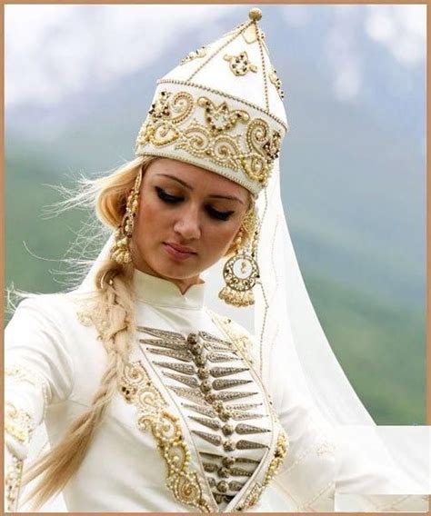 Circassian Traditional Outfits Women Traditional Dresses