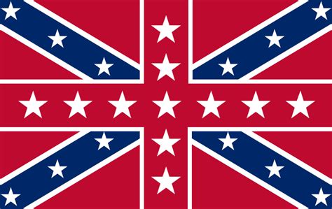 Flag Of The Union Of The Army Of Northern Virginia And The First Corps