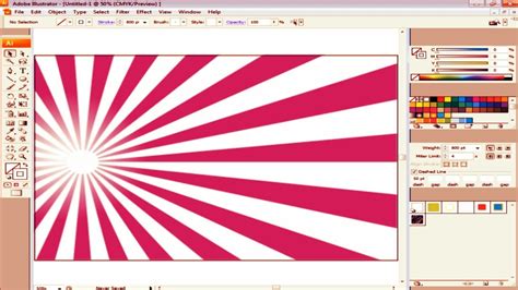How To Create A Retro Background In Adobe Illustrator Youtube