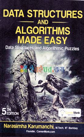 Data Structures And Algorithms Made Easy White Print Data