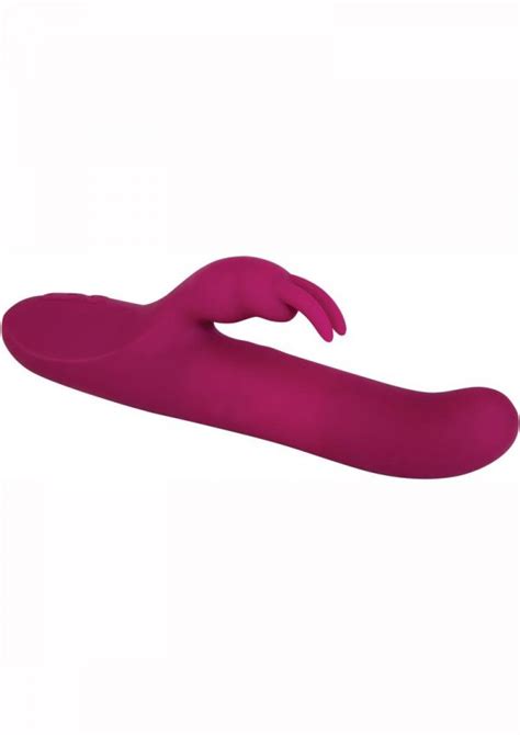 Adam Andamp Eve Eve S Twirling Rabbit Thruster Silicone Rechargeable Vibrator Red