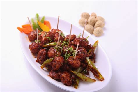 Soya Chunks Manchurian Is A Delicious Manchurian Gravy Dish Made With