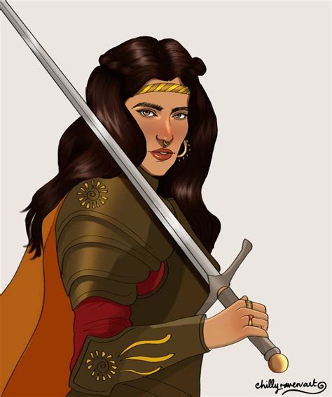 Queen Nymeria By Chillyravenart On