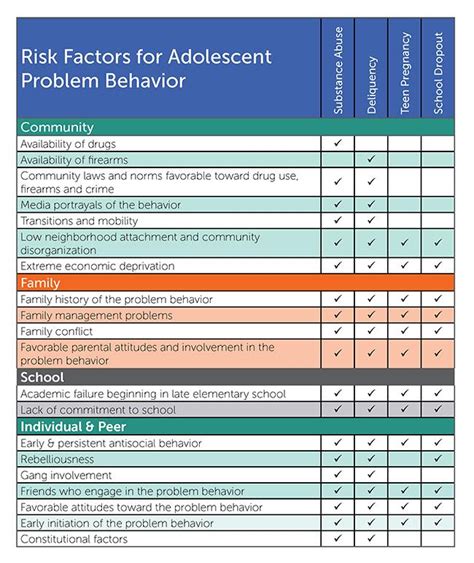Risk Factors In Teen