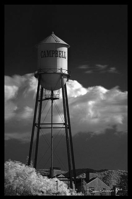 Campbell Water Tower Infrared Water Tower Windmill Water Tower