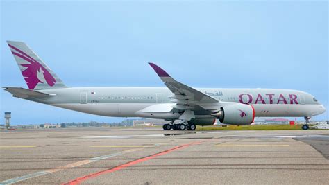 Qatar Airways First A350 900 Visible With Official Photo Leeham News