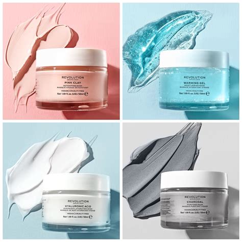 Revolution Skincare Launch Four Face Masks For All Skin Types Makeup Savvy Makeup And Beauty