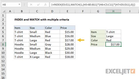 It allows us to return a result based on a lookup from rows and columns at the same. Excel formula: INDEX and MATCH with multiple criteria ...