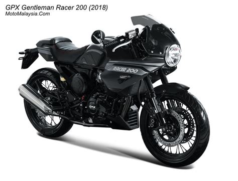 Gpx Gentleman Racer 200 2018 Price In Malaysia From Rm11800