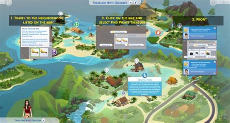 Mod The Sims Pirate Treasure Mod