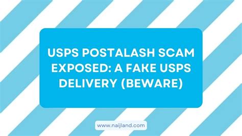 Usps Postalash Scam Exposed Fake Usps Delivery Beware
