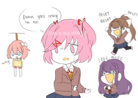 Pin By Couch Potato On Doki Doki Literature Club Memes Literature