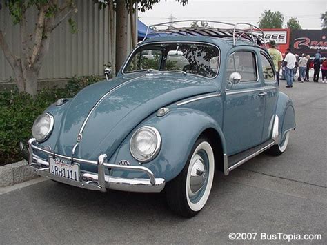 Vintage Volkswagen Bug Original Paint Color Samples From