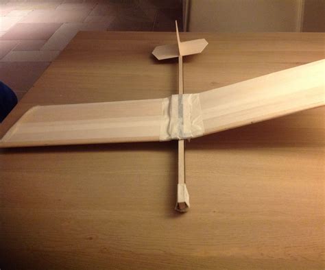 Balsa Wooden Airplane Far Flight 5 Steps Instructables