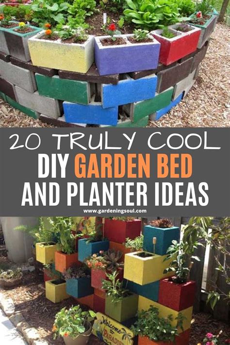 20 Truly Cool Diy Garden Bed And Planter Ideas Diy Garden Bed Diy