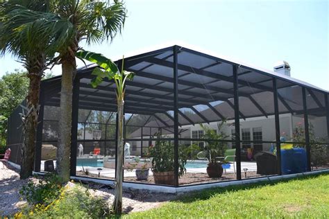 A retractable pool enclosure is an adjustable swimming pool cover which protects it from harsh weather conditions. 2017 Pool Enclosure Cost | Screened In Pool Prices