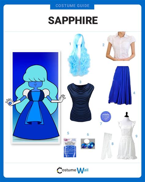 Dress Like Sapphire Steven Universe Halloween Costumes Steven