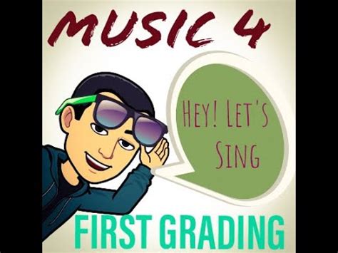 Suitable for candidates preparing for abrsm grade 4 exams. GRADE 4- SONGS in MUSIC 4 // FIRST GRADING - YouTube