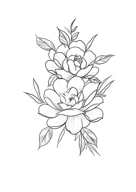 Redirecting In 2021 Simple Flower Tattoo Flower Tattoo Peony Flower