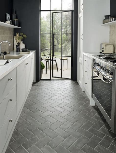 Plus, crumbs and dust bunnies are often hidden by the natural stone variation. Scandinavian Kitchen Floor Tiles: Ideas and Inspiration ...