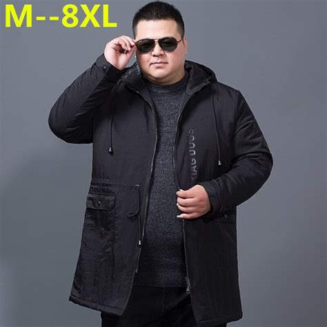 plus size 10xl 9xl 8xl 6xl 5xl 4xl winter jacket men hooded parka thick warm winter male jacket