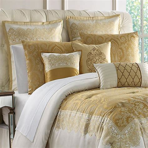 Buy now, pay later with midnight velvet credit. Russell Gold Square 4-Piece Comforter Set - Latest Bedding