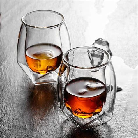 scotch double wall whiskey glass best winemaster r grandado