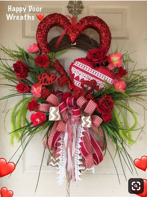 Pin By Brenda Bunn On Wreaths For All Seasons Diy Valentines Day