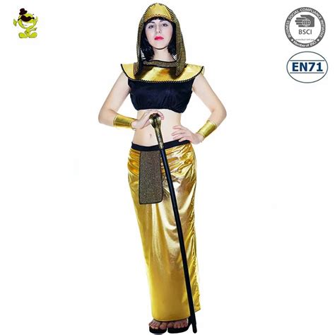 Carnival Cosplay Egyptian Costume Halloween Adult Fancy Clothes Ancient