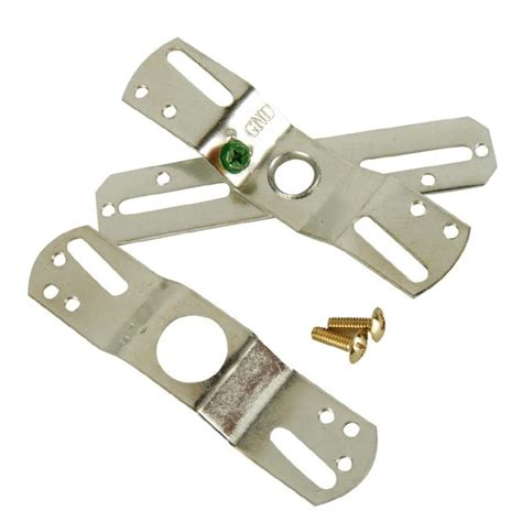 White black mini metal wall mount ceiling stand bracket for cctv camera tripod. Portfolio Silver Metal Ceiling Light Mount at Lowes.com