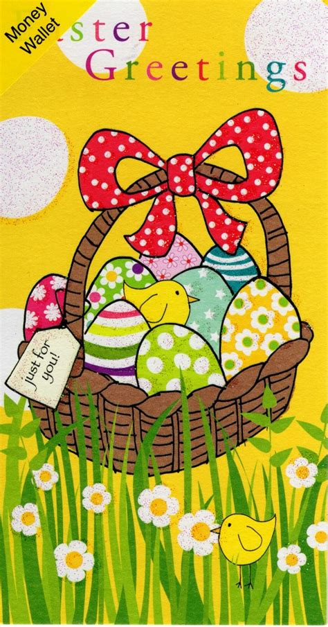 Easter Greetings Money Wallet Cute T Card Cards Love Kates