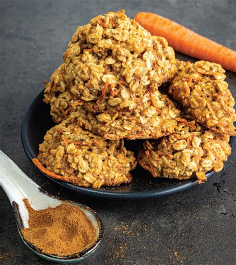 Carrot Cake Oatmeal Cookies