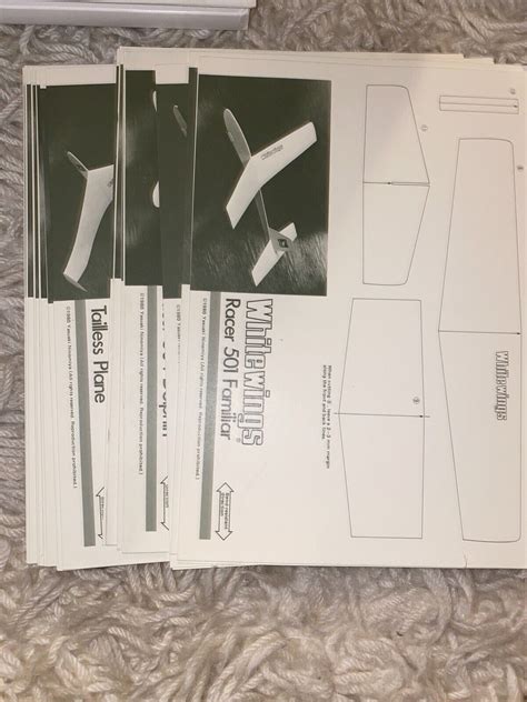 White Wings 15 Excellent Paper Airplanes Vol 1 Original Series Ebay