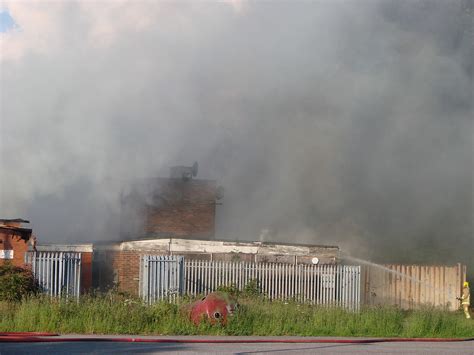 Disused Building City Road St Helens Richard Whitings Fire