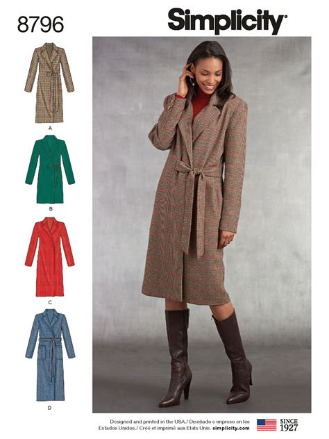 Coat Sewing Pattern Np
