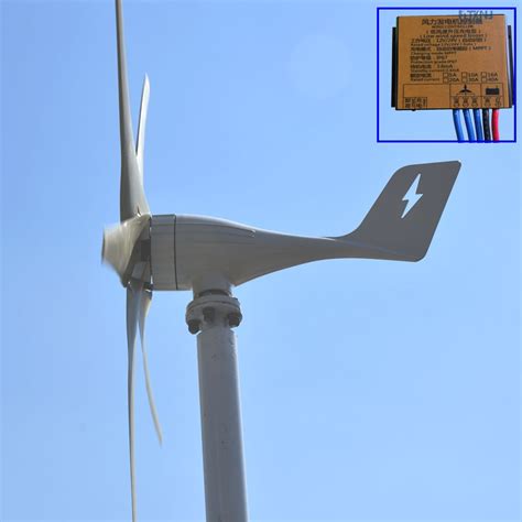 New 500w 24v Wind Turbine Wind Fans For Wind Solar Hybrid System In