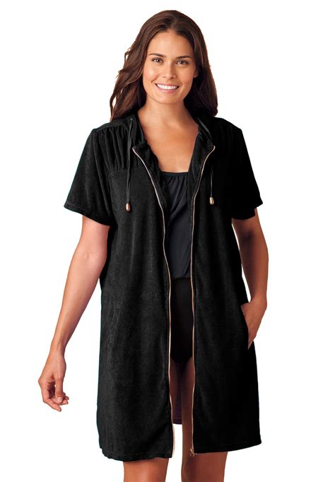 Plus Size Terry Cover Up Online Sale Up To 57 Off