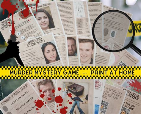 Printable Murder Mystery Game Unsolved Cold Case Files Cold Etsy