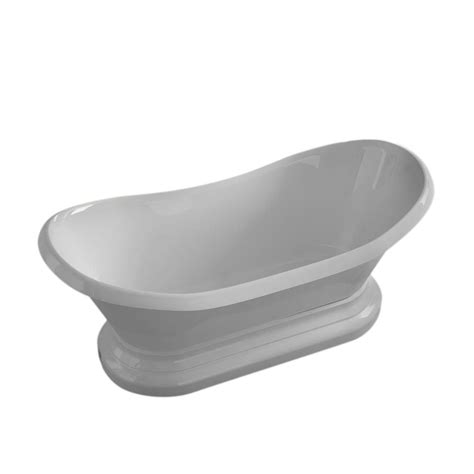 Get interior design inspiration and narrow your search with below, read on for clawfoot bathtub inspiration from modern style to vintage elegance—and. Universal Tubs Ivory 6 ft. Acrylic Center Drain Oval ...