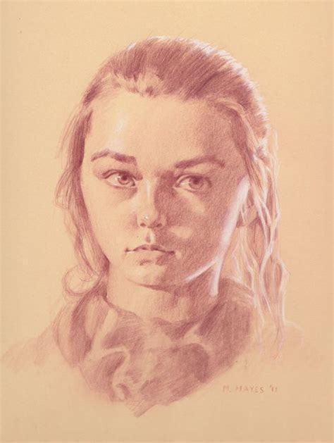 Arya Stark Maisie Williams By Michael C Hayes On Deviantart George Rr
