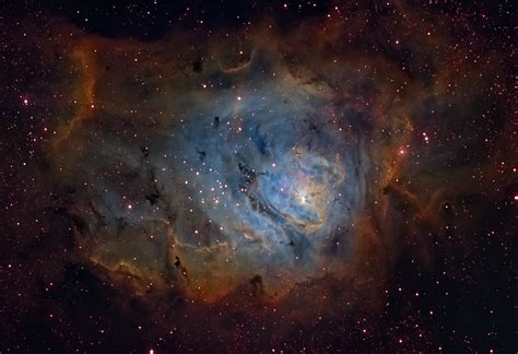 Cosmic Photons Astrophotography Lagoon Nebula