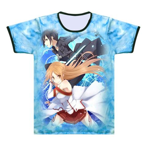 Anime Sword Art Online T Shirt Sao Streetwear T Shirt Casual Tshirt