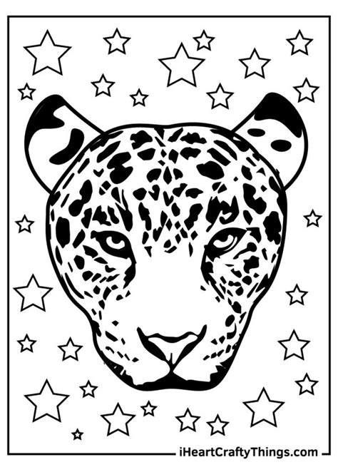 Leopards Coloring Pages 100 Free Printables
