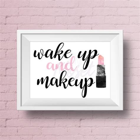 wake up and makeup art decor office ckip s kloset