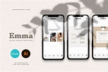 Emma - Social Media Templates | Social Media Templates ~ Creative Market