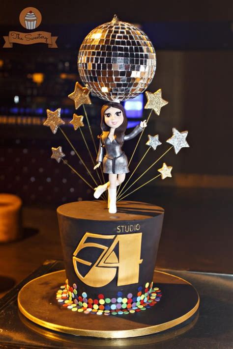 Studio 54 Cake By The Sweetery By Diana Disco Theme Parties 70s