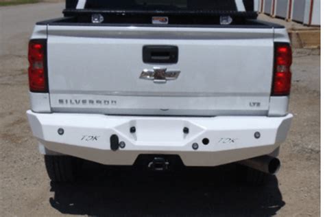 Throttle Down Kustoms Chevy Silverado 1500 Rear Bumper 2014 2015