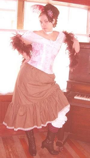 Heirloom Brand Saloon Dance Hall Gal Outfit